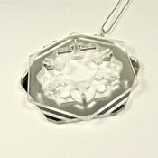 Image of Medium Silver Snowflake Pendant