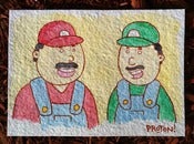 Image of "Brother's Plumbing Inc." Original Painting