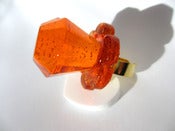 Image of Heart Pop ring Orange 