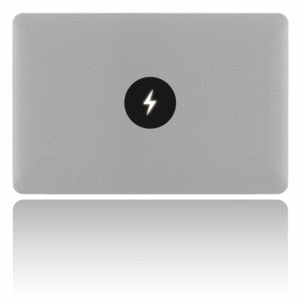 Image of macBook sticker lightning