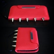 Image of Iphone 5 Red Palm Wallet (FREE SHIPPING)