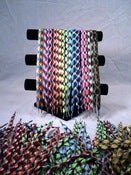 Image of 33" Tipped Tri-Color Shooting Lace - Jimalax