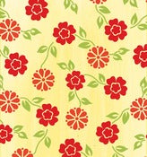 Image of Yellow Mini Floral 5987-44 from the Summer House Collection