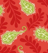 Image of Red Paisley from Summer House  5986-88