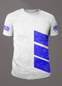 Image of Chevron (White & Blue)