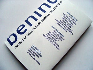 Image of Journal Behind • hiver 2012-13
