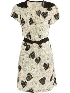 Image of Numph Nellie heart print dress