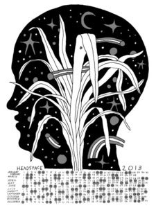 Image of headspace 2013 CALENDAR