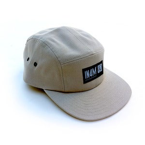 Image of IN4M - KHAKI 5 PANEL CAP