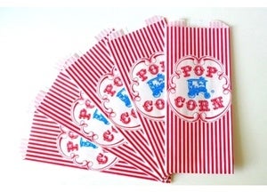 Image of Retro Styled Popcorn Bags