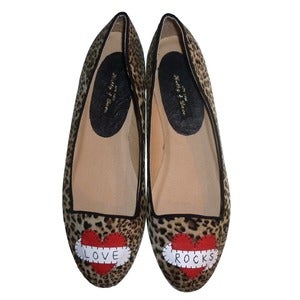 Image of LIMITED! 'Love Rocks' Leopard Shoes