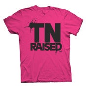 Image of Tennessee Raised - FEMALE Hot Pink & Black