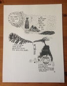 Image of "You Don't Know Who I Am" 9 x 12 Risograph print 