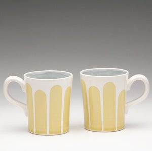Image of Striped short Mugs