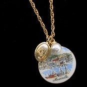 Image of "A Day in Marseille" Rescued Jewelry Necklace