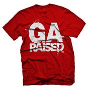 Image of Georgia Raised - GA Red & White