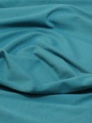 Image of Petrol blue organic plain jersey (by the half metre) 