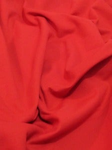 Image of Dark red organic plain jersey (by the half metre)