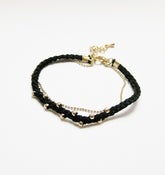 Image of Double Layered Gold Bead Bracelet