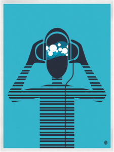 Image of Ear Goggles Print