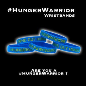 Image of #HungerWarrior Wristbands