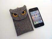 Image of Owl - Gadget case for smart phone - MADE TO ORDER