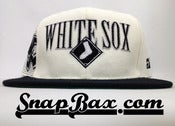 Image of Vintage Deadstock Chicago White Sox Sports Specialties Laser Snapback Hat Cap