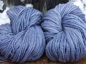 Image of Laine mérinos "Magical", teinture végétale,coul. bleu nostalgie