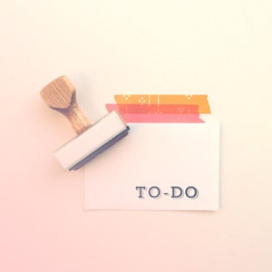 Image of To-Do | Rubber Stamp
