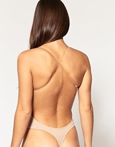 Image of Low Plunge Backless Body Suit