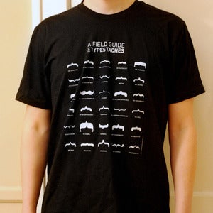 Image of Men's Typestache Shirt, FG-3M