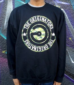 Image of CAMO LOGO CREW-NECK