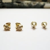 Image of Tiny Skull + Spike Studs Set