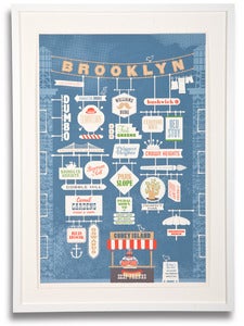 Image of Brooklyn City Print