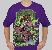 Image of Limited edition PURPLE Brutal Mario T-Shirt