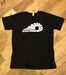 Image of Stickygreen logo tee (black)