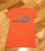 Image of Women's stickygreen tee (orange/grey)
