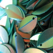 Image of Green Leaf Sequins
