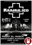 Image of RAMMLIED @ WHITE RABBIT | 22/03/2013 - General Admission
