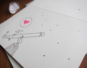 Image of telescope spots love!