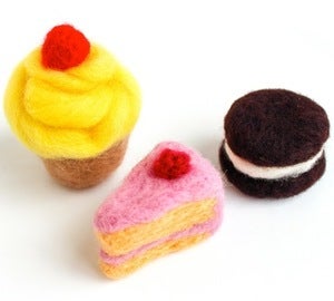 Image of Assemble Crafting Kit: Needle-Felted Sweets