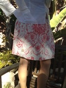 Image of Toile Linen Skirt