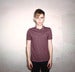 Image of Dark Scarlet Dot Polo Shirt