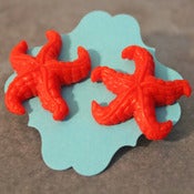 Image of Mermaid Luv Earrings (Red)