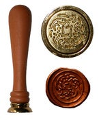 Image of 115 - Celtic pattern wax seal stamper