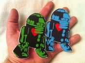 Image of R2 with heart sticker pack 
