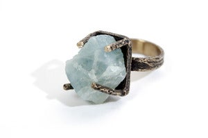 Image of Aquamarine Regal Ring