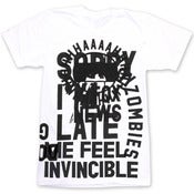 Image of HAND PRINTED TEST SHIRTS (ONE OF A KIND)