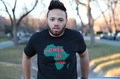 Image of Africa Uni-Tee (Black)