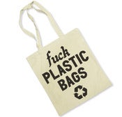 Image of F PLASTIC BAGS (TOTE BAG)